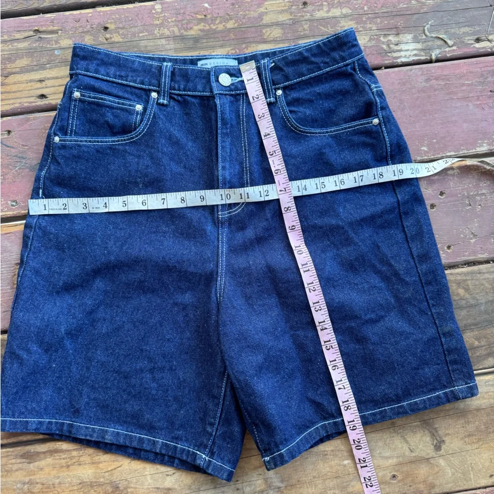 ASOS DESIGN Dark Indigo Denim Shorts
